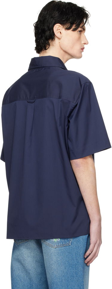 Košulja Casablanca Short Sleeve Shirt Tamnoplava | MPS25-SH-137-01, 2