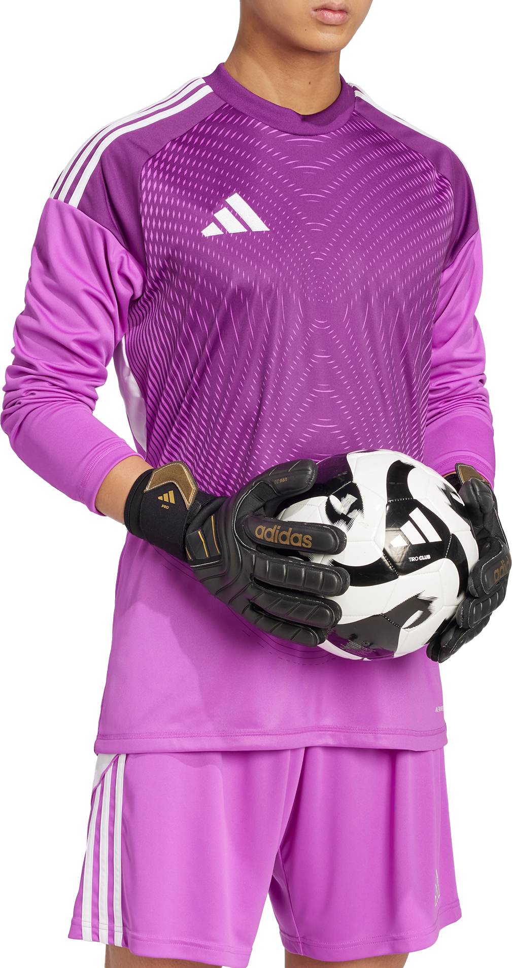 Dres adidas Originals T25 C Long Sleeve Goalkeeper Jersey Ljubičasta | ji9726, 0