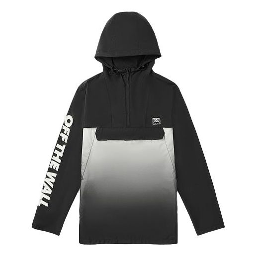 Vjetrovka Vans Vans Splicing Athleisure Hooded Jacket Crna | VN0A49JZBLK