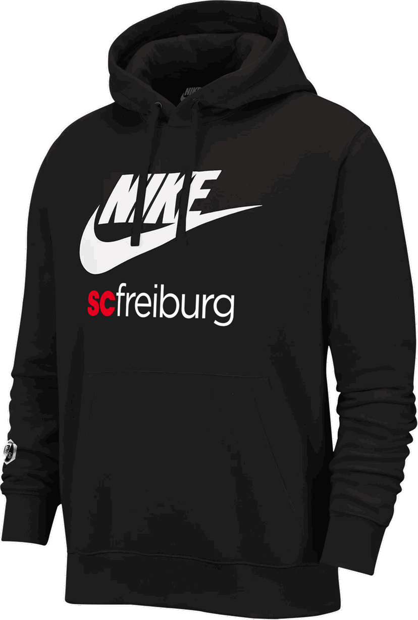 Dukserice Nike SC Freiburg Fleece Club Hoody Crna | scf2324-bv2973-scf2324068