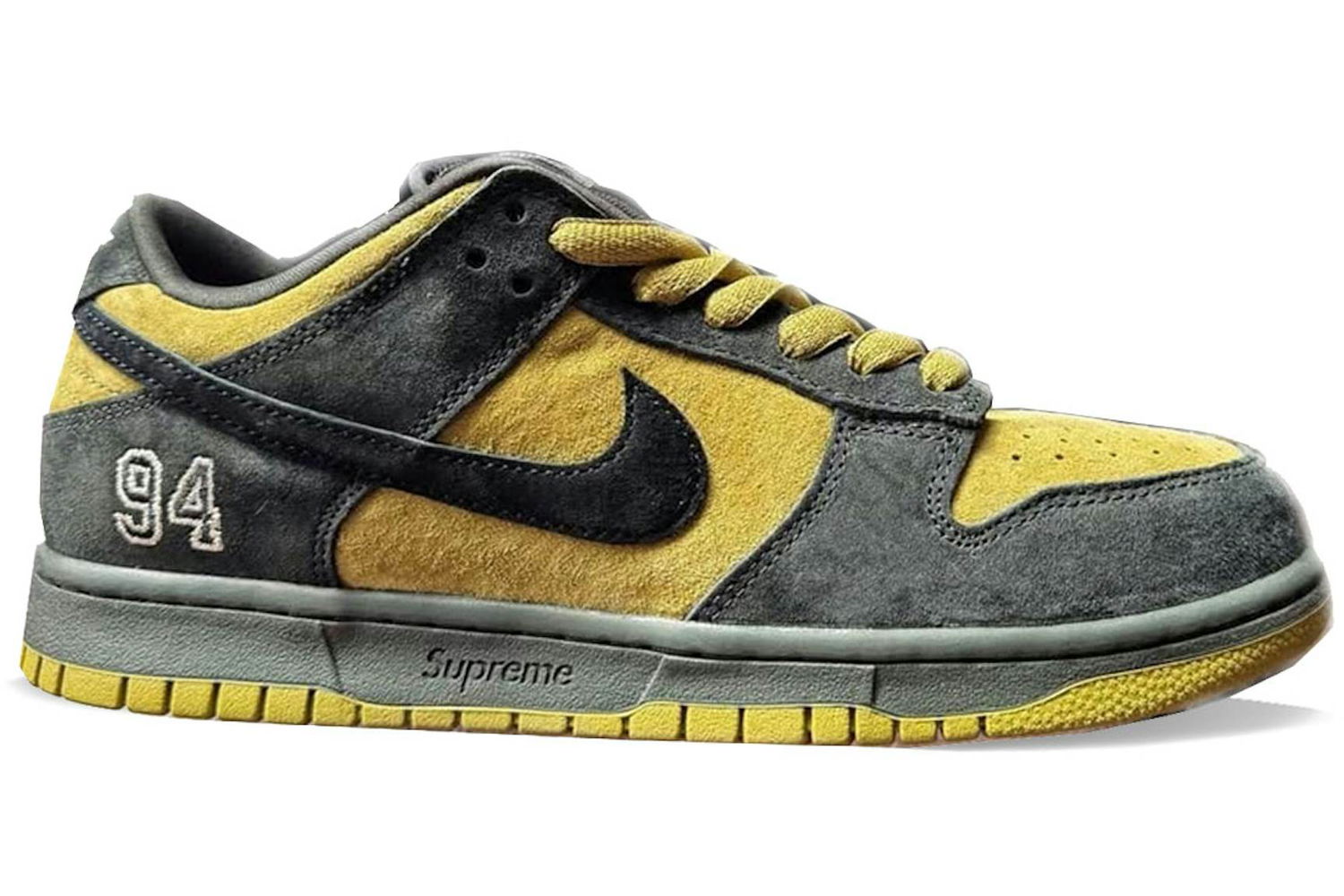 Tenisice i cipele Nike SB Supreme x Dunk Low "Camper Green" Žuta | HQ8487-300, 0