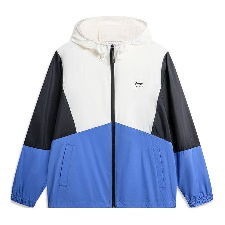 Vjetrovka Li-Ning Color Block Windbreaker Jacket Plava | AFDU363-5, 0