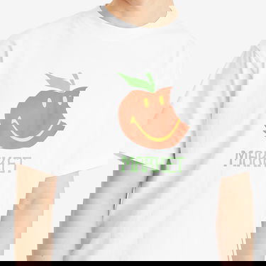Majica kratkih rukava MARKET Smiley Honeycrisp Graphic Tee, Size Large Bijela | 399002180-WHT, 5