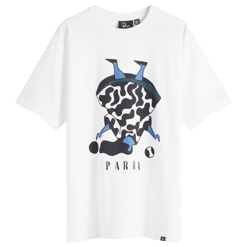 Majica kratkih rukava By Parra Parra No Regrets Graphic T-Shirt Bijela | 53100-WHT