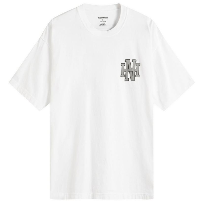Majica kratkih rukava Neighborhood Neighborhood SS-3 T-Shirt, Size Large Bijela | 251PCNH-ST03-WHT