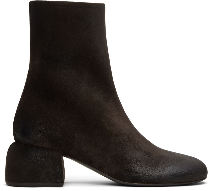 Odjeća Marsèll Marsèll Basata Suede Ankle Boots Smeđa | MW8103 P024