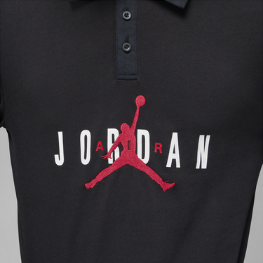 Polo majica Jordan Essentials Rugby Polo Shirt Crna | DV7654-010, 2