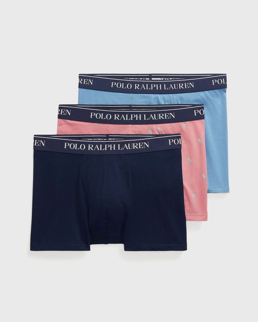Bokserice Polo by Ralph Lauren Classic Trunk 3-Pack Višebojno | 714830299174