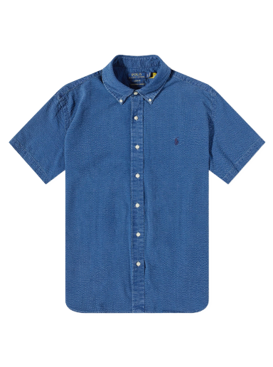 Košulja Polo by Ralph Lauren Seersucker Tamnoplava | 710906575002