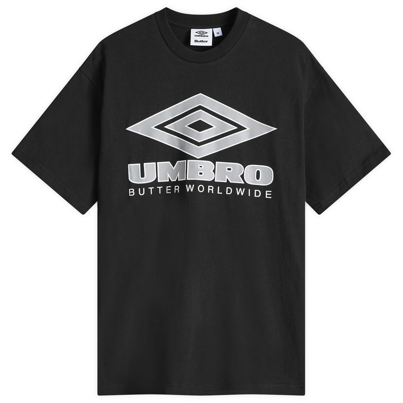 Majica kratkih rukava Butter Goods Diamond Logo Crna | BGUMB100-BLK