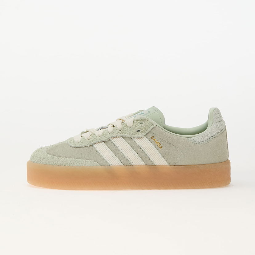 Tenisice i cipele adidas Originals Sambae W Linen Green/ Off White/ Crystal Jade Zelena | JI3881
