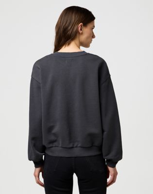 Dukserice Wrangler Oversized Eagle Graphic Sweatshirt XS Siva | 112370776:XS, 1
