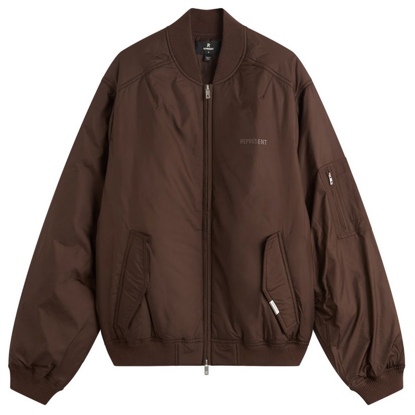 Bomber jakna Represent Clo Smart Bomber Jacket Smeđa | MLM100125-17