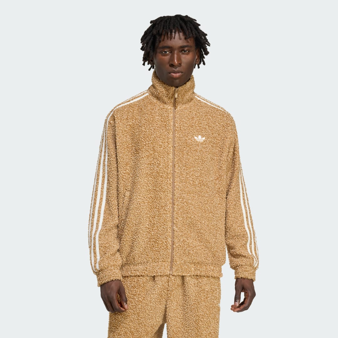 Trenerka adidas Performance Firebird Boucle Track Top Smeđa | KS5274, 0