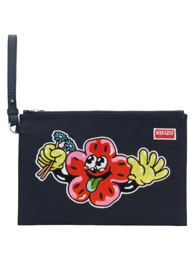 Ručna torbica KENZO Paris 'BOKE Boy' Pouch Crna | FD55PM902F34