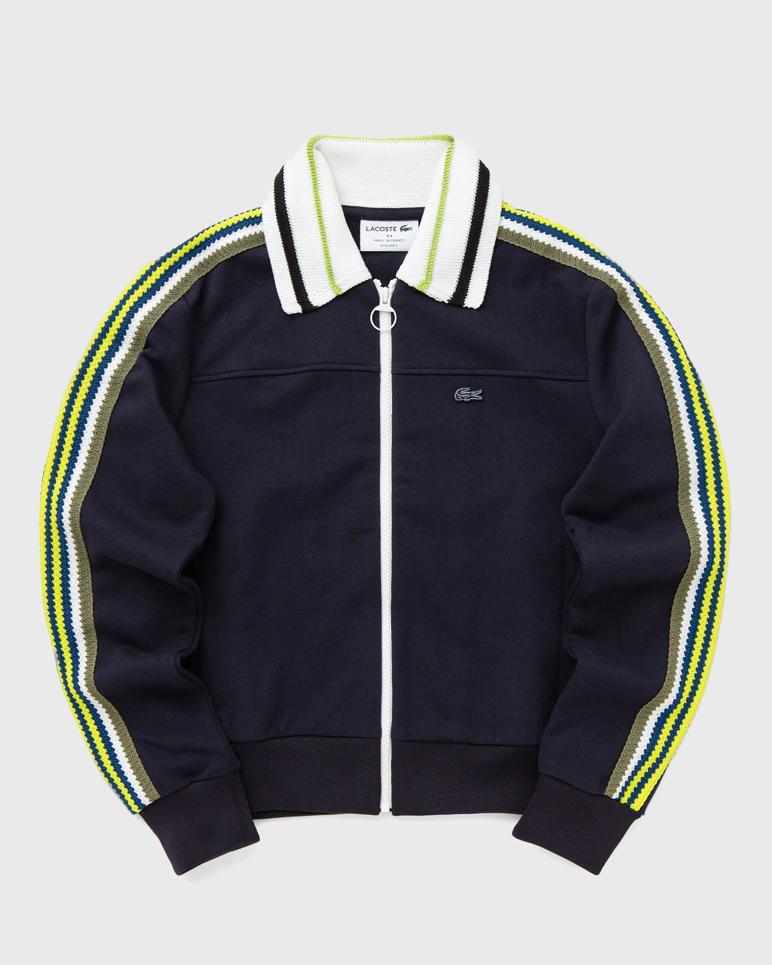Bomber jakna Lacoste Multicolor Striped Track Jacket Plava | SF2656-I2K, 0