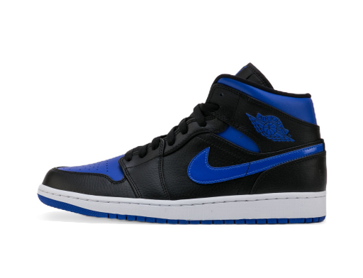 Ograničeno izdanje Jordan Air Jordan 1 Mid "Black Hyper Royal" Plava | 554724-068