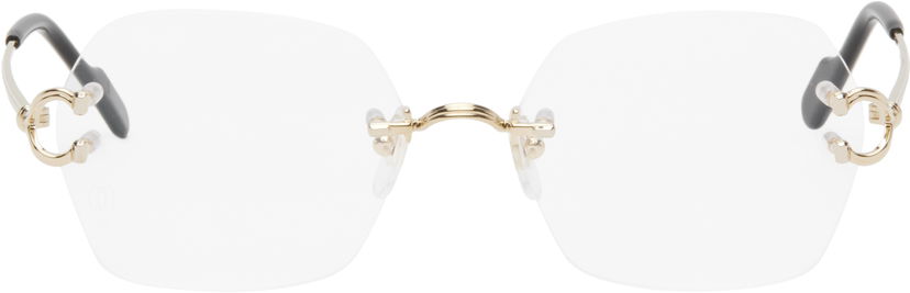 Sunčane naočale Cartier Cartier 'Signature C de Cartier' Glasses Metalik | CT0564O-001