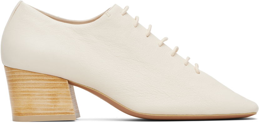 Nakit LEMAIRE LEMAIRE Souris Classic 55 Derby Heels Bijela | FO0246 LL0070