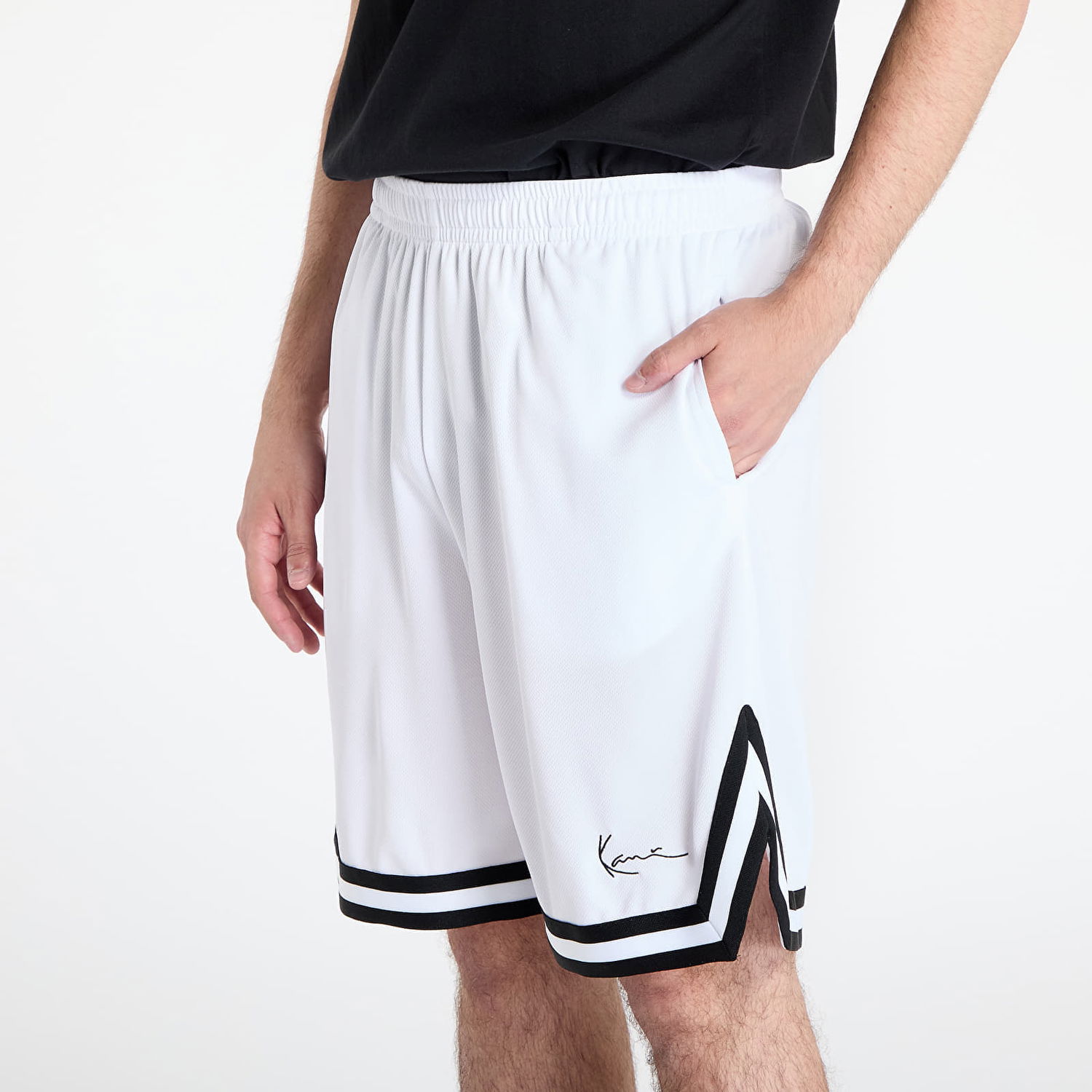 Kratke hlače Karl Kani Signature Shorts Bijela | 6014433, 1