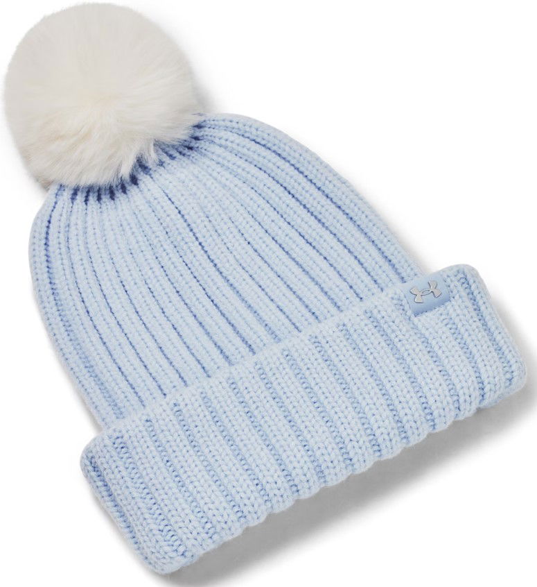 Kapica Under Armour Under Armour Halftime Pom Beanie Plava | 1386637-464