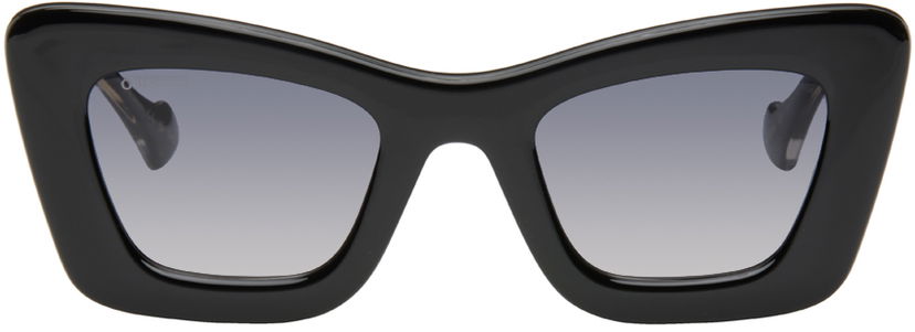 Sunčane naočale Gucci Black Cat-Eye Sunglasses Crna | GG1552S