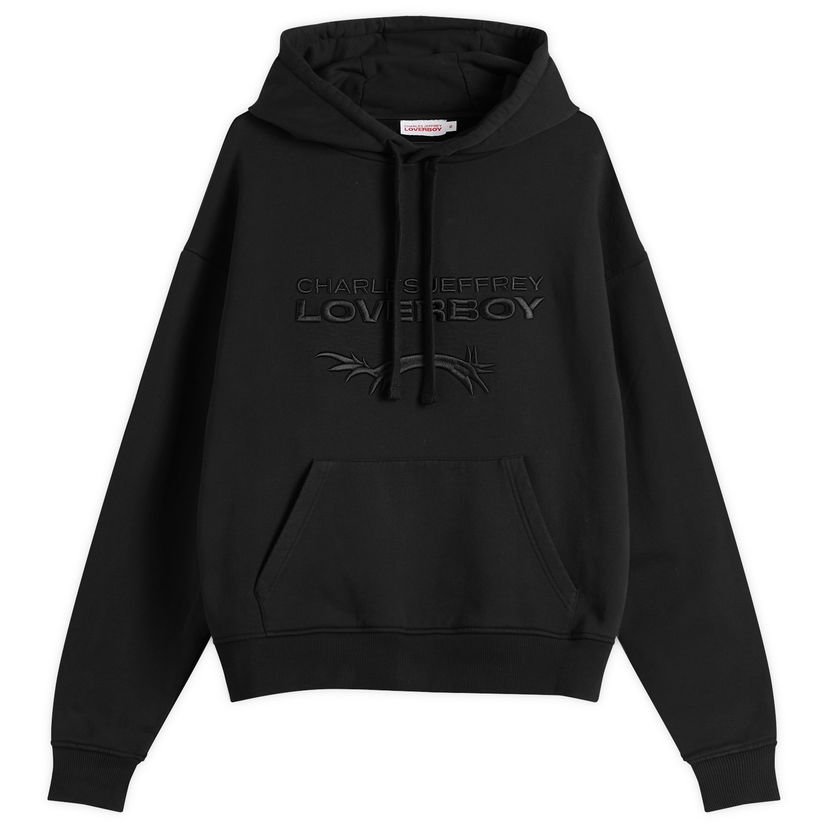 Dukserice Charles Jeffrey Loverboy Charles Jeffrey Loverboy Logo Hoodie Crna | 054100401