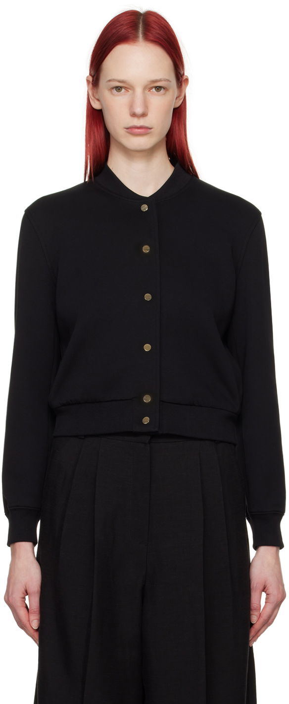 Džemper Max Mara Max Mara Barbano Bomber Jacket Crna | 2419911023600