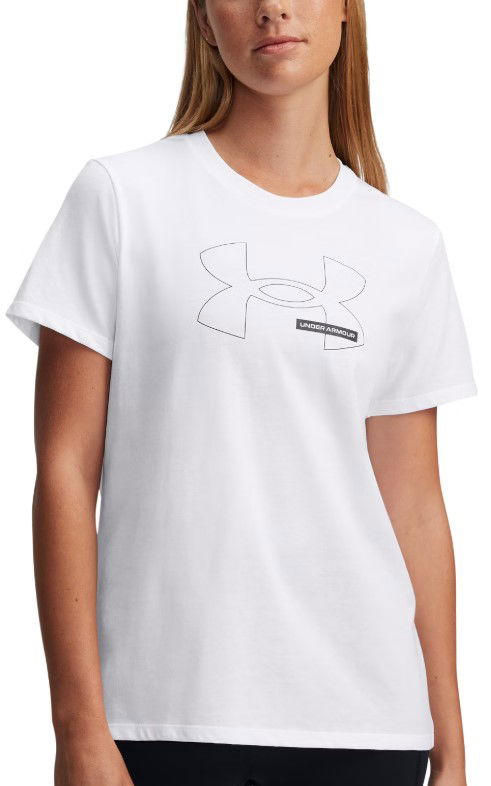 Majica kratkih rukava Under Armour Rival Outline Short Sleeve T-Shirt Bijela | 1389719-100