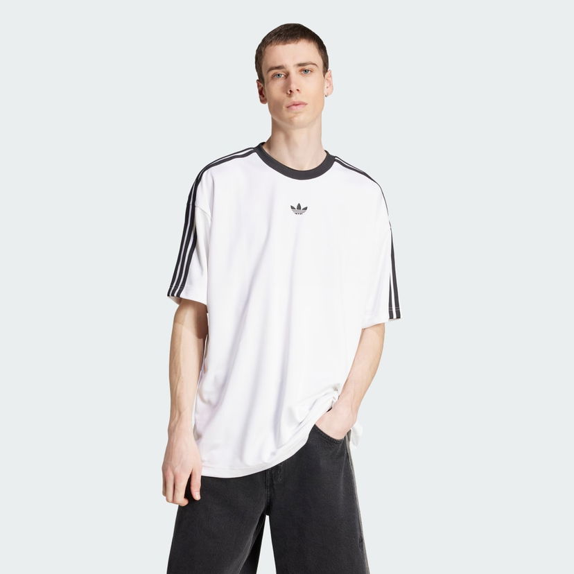 Majica kratkih rukava adidas Performance Adicolor Jersey T-Shirt Bijela | JW5877