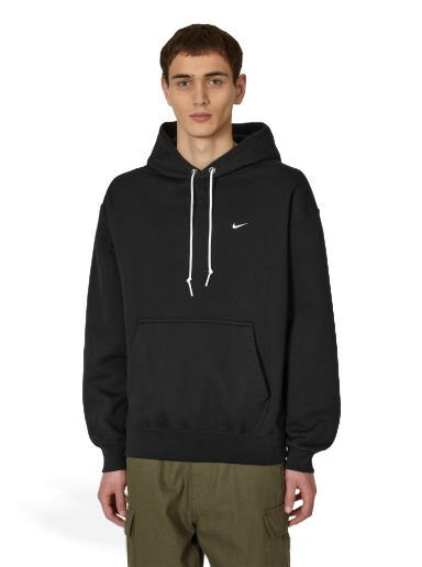 Dukserice Nike Solo Swoosh Hooded Sweatshirt Crna | DX1355-010