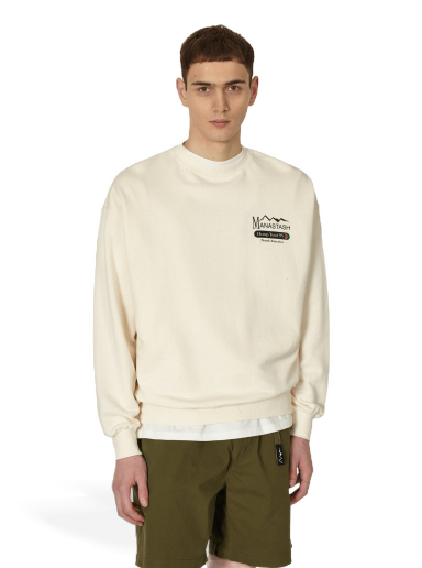 Dukserice Manastash Hemp Tour Cascade Crewneck Bež | 7923132007 414
