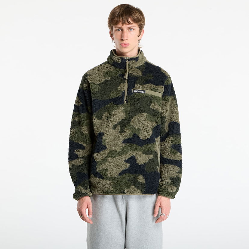 Dukserice Columbia Columbia Rugged Ridge™ High Pile Half Zip Fleece Zelena | 2135471397