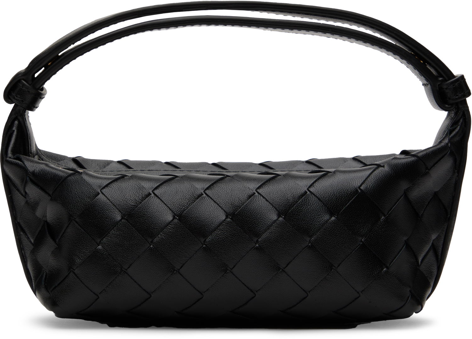 Ručna torbica Bottega Veneta Bottega Veneta EW Wallace Bag Crna | 827396 V3IV0, 0