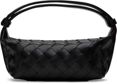 Ručna torbica Bottega Veneta Bottega Veneta EW Wallace Bag Crna | 827396 V3IV0, 0