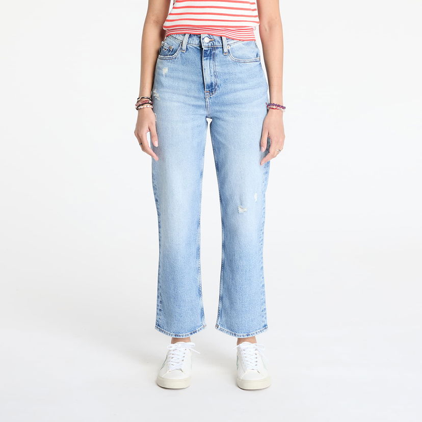 Jeans Tommy Hilfiger Tommy Jeans Layla High Rise Slim Straight Jeans W25/L30 Plava | DW0DW20013 1AB