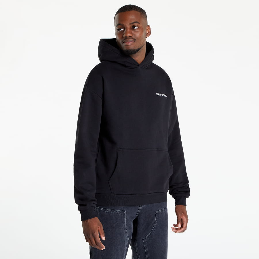 Dukserice 9N1M SENSE. Hoodie Berlin Crna | SM223-075-1, 1