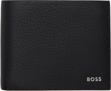 Novčanik BOSS Men's Leather Bifold Wallet Crna | 50529505, 0