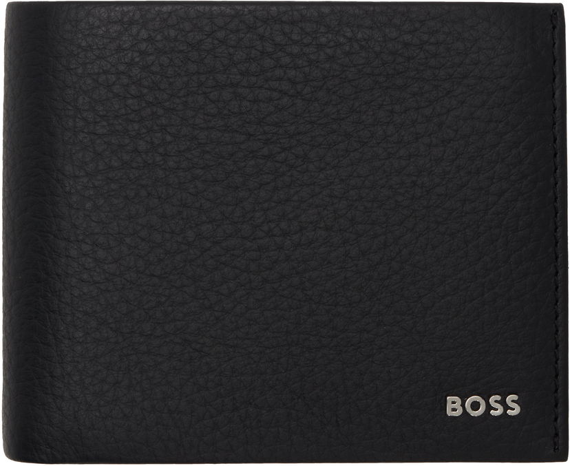 Novčanik BOSS Men's Leather Bifold Wallet Crna | 50529505
