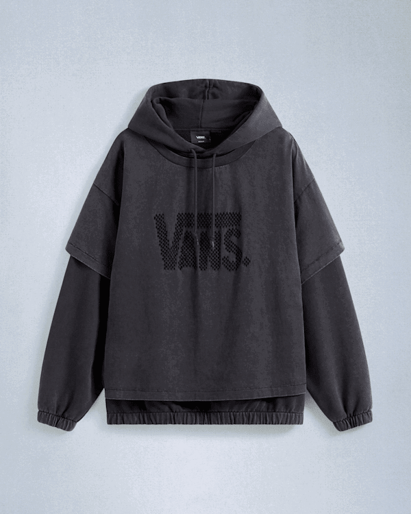 Dukserice Vans Act Of Disagreement Lasered Hoodie Siva | VN000RSUEMQ