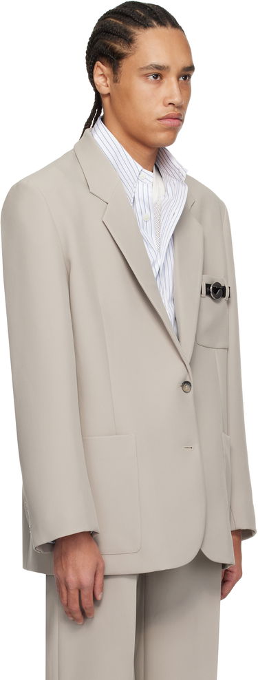 Jakna Coperni Coperni Tailored Blazer with Belted Pocket Bež | COPV69F3004MEN, 1