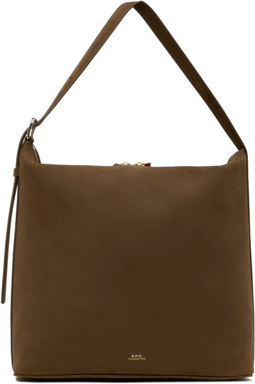 Torba za rame A.P.C. A.P.C. Vera Tote Bag Smeđa | PXCAT-F61902