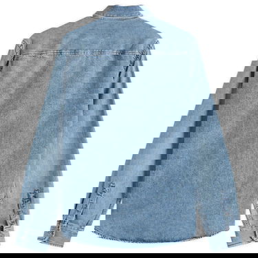 Košulja AMI AMI Paris ADC Denim Shirt, Size Large Plava | USH063-DE0056-480, 2