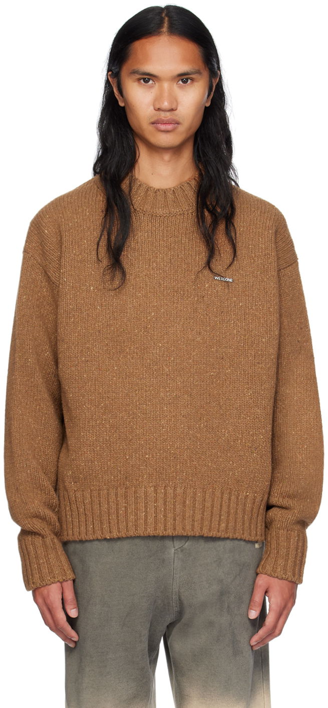 Džemper We11done We11done Chunky Knit Sweater Smeđa | WD-KT2-24-626-U-BR