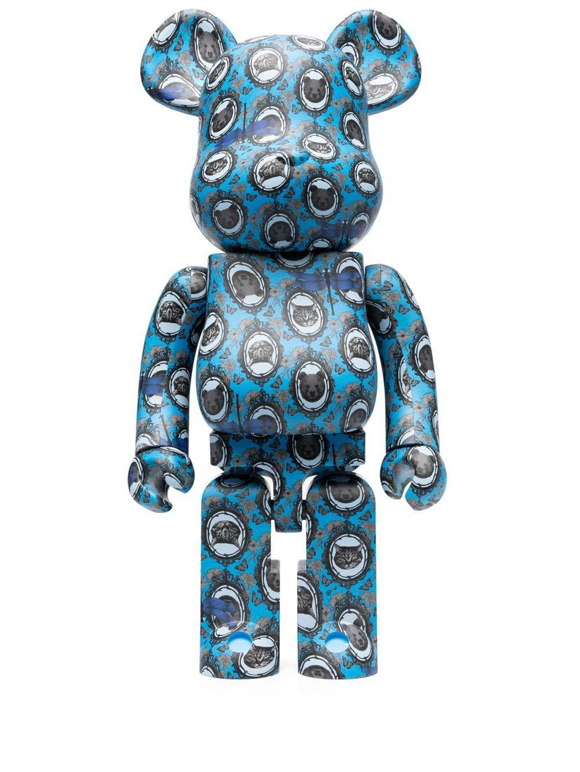 Kolekcionarsko Medicom Toy Be@rbrick Robe Japonica Mirror collectible - Blue Plava | 1000ROBE19465141