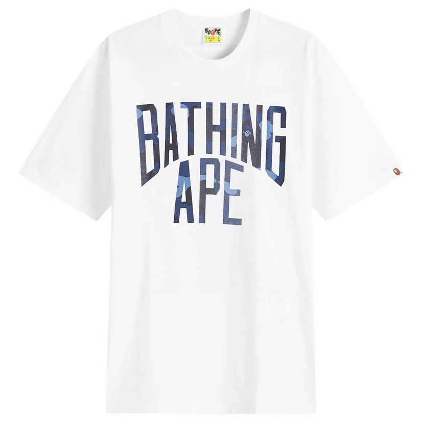 Majica kratkih rukava BAPE Color Camo Arch Logo Graphic T-Shirt Bijela | 001TEK801023M-WHT