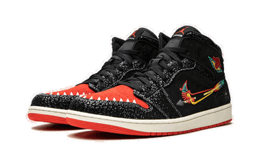 Tenisice i cipele Jordan Air Jordan 1 Mid SE "Siempre Familia" GS Crna | DN5121-001, 3