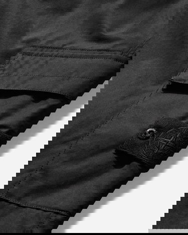 Cargo hlače Stone Island Ghost Cotton Canvas Cargo Pants Crna | K2S15-3100019-S00F1 V0029, 4