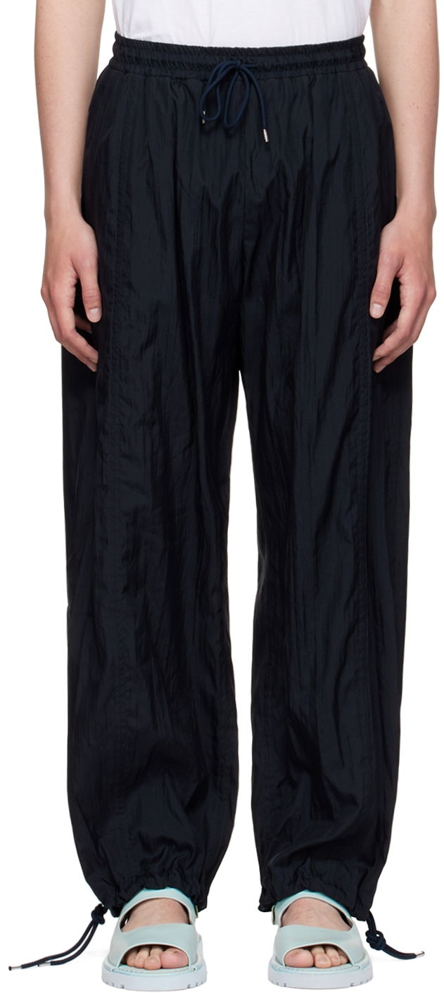 Hlače Stella McCartney Stella McCartney Nylon Trousers Tamnoplava | 6044413STA90