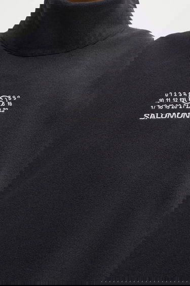 Dukserice Maison Margiela MM6 Maison Margiela x Salomon Oversized High-Neck Fleece Sweatshirt Crna | S52NH0035.M20140.899, 3